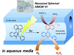 Graphical abstract: The long-lived electron transfer state of the 2-phenyl-4-(1-naphthyl)quinolinium ion incorporated into nanosized mesoporous silica–alumina acting as a robust photocatalyst in water