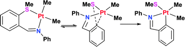 Graphical abstract: Easy activation of the aryl–sulfur bond by platinum(ii)