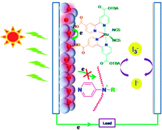 Graphical abstract: Economical, green and dual-function pyridyl iodides as electrolyte components for high efficiency dye-sensitized solar cells