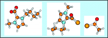 Graphical abstract: On the chemical reactions of carbon dioxide isoelectronic molecules CS2 and OCS with 1-butyl-3-methylimidazolium acetate