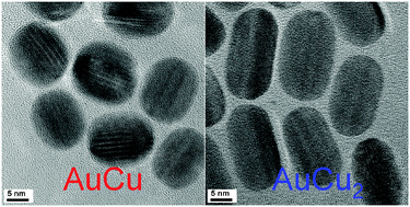 Graphical abstract: Multiply-twinned intermetallic AuCu pentagonal nanorods