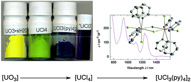 Graphical abstract: Well-defined molecular uranium(iii) chloride complexes