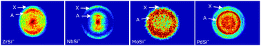 Graphical abstract: Probing the valence orbitals of transition metal–silicon diatomic anions: ZrSi, NbSi, MoSi, PdSi and WSi