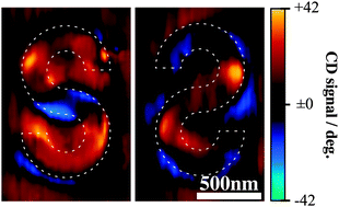 Graphical abstract: Circular dichroism nano-imaging of two-dimensional chiral metal nanostructures