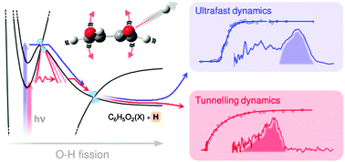 Graphical abstract: Manipulating dynamics with chemical structure: probing vibrationally-enhanced tunnelling in photoexcited catechol