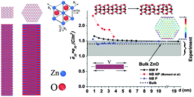 Graphical abstract: Electromechanical properties of 1D ZnO nanostructures: nanopiezotronics building blocks, surface and size-scale effects