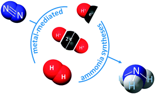 Graphical abstract: Mechanistic aspects of dinitrogen cleavage and hydrogenation to produce ammonia in catalysis and organometallic chemistry: relevance of metal hydride bonds and dihydrogen
