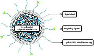 Graphical abstract: Merging the best of both worlds: hybrid lipid-enveloped matrix nanocomposites in drug delivery