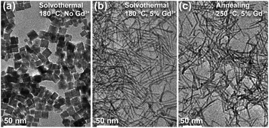 Graphical abstract: Phase transformation of ultrathin nanowires through lanthanide doping: from InOOH to rh-In2O3