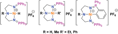 Graphical abstract: Synthesis and reactivity of nickel-hydride amino-bis-phosphinimine complexes