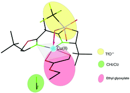Graphical abstract: Ligand spheres in asymmetric hetero Diels–Alder reactions catalyzed by Cu(ii) box complexes: experiment and modeling