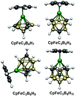 Graphical abstract: Deltahedral ferratricarbaboranes: analogues of ferrocene