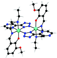 Graphical abstract: Novel tandem synthesis of bis(μ-NN′-tetrazolate) bridged dinuclear nickel(ii) Schiff base complex via [3 + 2] cyclo-addition at ambient condition