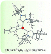 Graphical abstract: Iron(ii) complexes of ditopic carbanionic carbenes