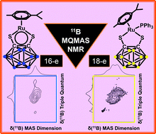 Graphical abstract: A multinuclear 1H, 13C and 11B solid-state MAS NMR study of 16- and 18-electron organometallic ruthenium and osmium carborane complexes