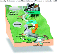 Graphical abstract: Multimedia modeling of the fate of triclosan and triclocarban in the Dongjiang River Basin, South China and comparison with field data