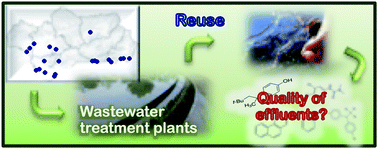 Graphical abstract: Priority organic compounds in wastewater effluents from the Mediterranean and Atlantic basins of Andalusia (Spain)
