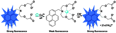 Graphical abstract: A highly selective pyrene based “off–on” fluorescent chemosensor for cyanide