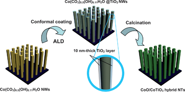 Graphical abstract: Diffusion-controlled evolution of core–shell nanowire arrays into integrated hybrid nanotube arrays for Li-ion batteries