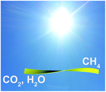 Graphical abstract: Na2V6O16·xH2O nanoribbons: large-scale synthesis and visible-light photocatalytic activity of CO2 into solar fuels