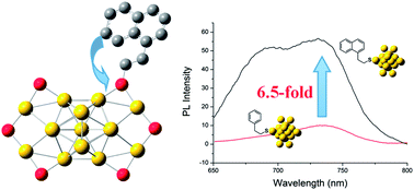 Graphical abstract: A simple model for understanding the fluorescence behavior of Au25 nanoclusters