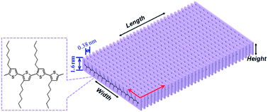 Graphical abstract: Poly(3-hexylthiophene) monolayer nanowhiskers
