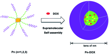 Graphical abstract: Drug release of pH-sensitive poly(l-aspartate)-b-poly(ethylene glycol) micelles with POSS cores
