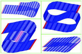 Graphical abstract: Zigzag graphene nanoribbons with curved edges