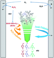 Graphical abstract: Lignin depolymerization via an integrated approach of anode oxidation and electro-generated H2O2 oxidation