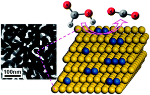 Graphical abstract: Dispersing Pt atoms onto nanoporous gold for high performance direct formic acid fuel cells