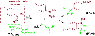 Graphical abstract: Aryl nitrenium ions from N-alkyl-N-arylamino-diazonium precursors: synthesis and reactivity