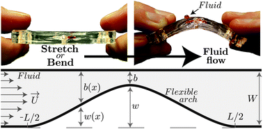 Graphical abstract: Control and manipulation of microfluidic flow via elastic deformations