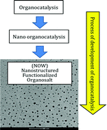 Graphical abstract: Facile preparation of a nanostructured functionalized catalytically active organosalt