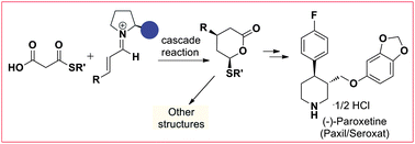 Graphical abstract: An enantioselective cascade reaction between α,β-unsaturated aldehydes and malonic half-thioesters: a rapid access to chiral δ-lactones