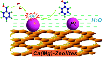 Graphical abstract: Platinum nanoparticles supported on Ca(Mg)-zeolites for efficient room-temperature alcohol oxidation under aqueous conditions