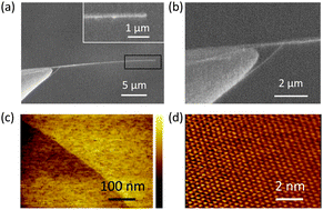 Graphical abstract: A silver nanowire-based tip suitable for STM tip-enhanced Raman scattering