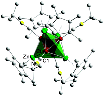 Graphical abstract: Molecular brass: Cu4Zn4, a ligand protected superatom cluster
