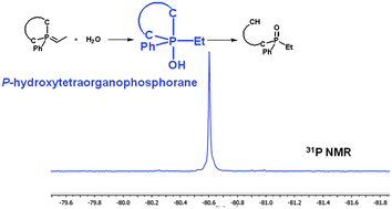 Graphical abstract: First ever observation of the intermediate of phosphonium salt and ylide hydrolysis: P-hydroxytetraorganophosphorane