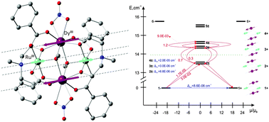 Graphical abstract: The first 4d/4f single-molecule magnet containing a {RuIII2DyIII2} core