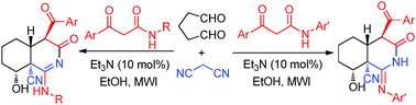 Graphical abstract: Highly selective synthesis of functionalized polyhydroisoquinoline derivatives via a three-component domino reaction