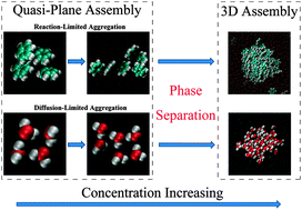 Graphical abstract: Different aggregation dynamics of benzene–water mixtures