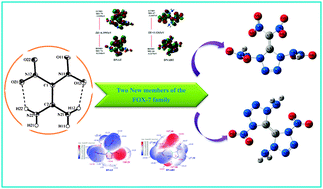 Graphical abstract: Extensive theoretical studies on two new members of the FOX-7 family: 5-(dinitromethylene)-1,4-dinitramino-tetrazole and 1,1′-dinitro-4,4′-diamino-5,5′-bitetrazole as energetic compounds