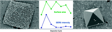 Graphical abstract: Calculating average surface enhancement factors of randomly nanostructured electrodes by a combination of SERS and impedance spectroscopy