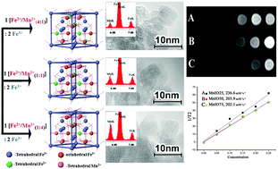 Graphical abstract: An aqueous method for the controlled manganese (Mn2+) substitution in superparamagnetic iron oxide nanoparticles for contrast enhancement in MRI