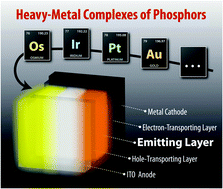 Graphical abstract: Yellow/orange emissive heavy-metal complexes as phosphors in monochromatic and white organic light-emitting devices