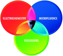 Graphical abstract: Electrochemistry, biosensors and microfluidics: a convergence of fields