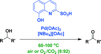 Graphical abstract: N,O-ligated Pd(ii) complexes for catalytic alcohol oxidation