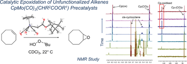 Graphical abstract: Cyclopentadienyl molybdenum alkyl ester complexes as catalyst precursors for olefin epoxidation