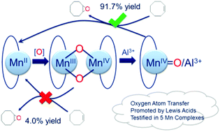 Graphical abstract: Redox-inactive metal ions promoted the catalytic reactivity of non-heme manganese complexes towards oxygen atom transfer