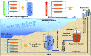 Graphical abstract: The near-future integration of microbial desalination cells with reverse osmosis technology